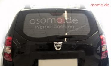 asomo Werbescheiben für Dacia