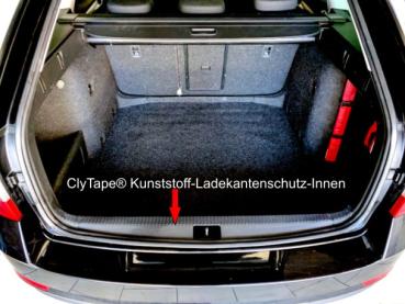 ClyTape® Ladekantenschutz Innen Folie 230µ für Kunststoffteile für Audi Q3 F3 2018-