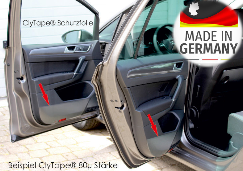 ClyTape® Kunststoffteile-Schutzfolie Innenraum für Hyundai Modelle