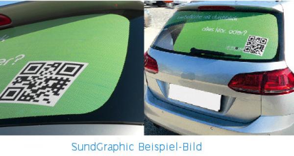 Window Graphic Lochfolie für Toyota RAV4 2000–2006